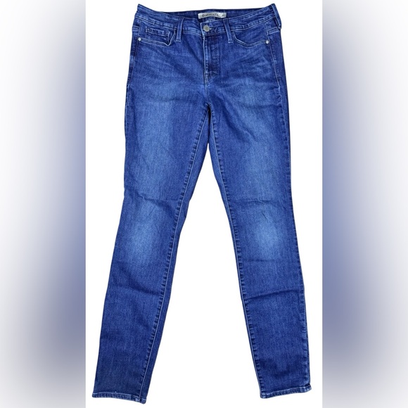 Athleta Denim - Athleta Sculptek Mid Rise Skinny Jean Dark Wash Womens 6